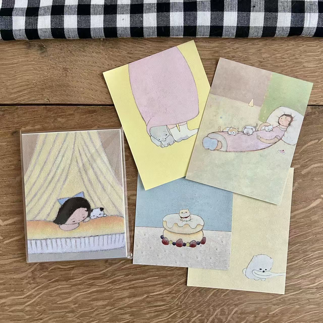 便签本-皮革面包女孩
