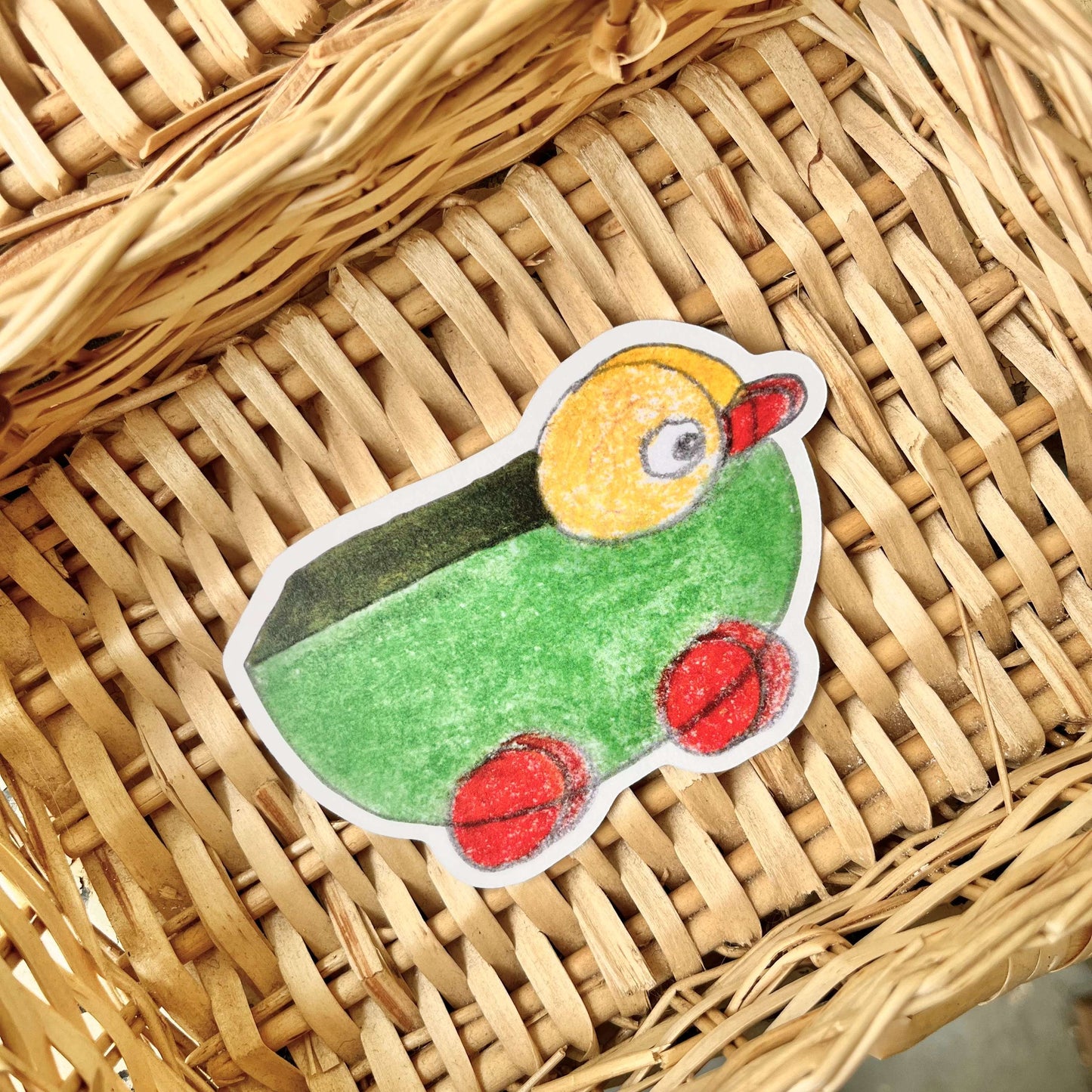 书签-哥本哈根 鸭子小车
