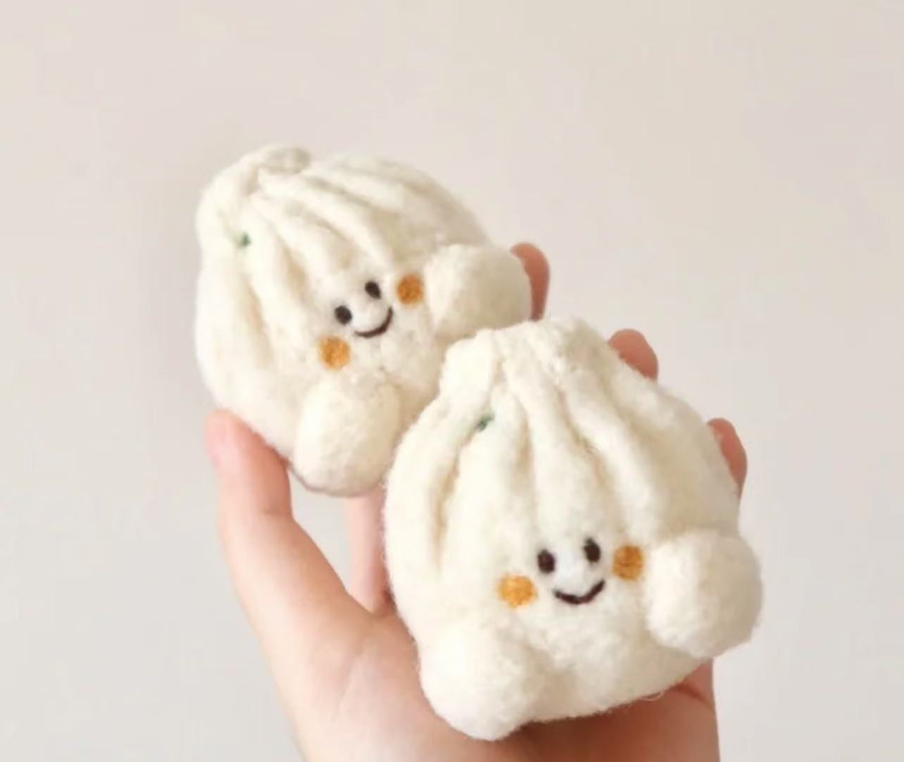 上海特产小笼包摆件